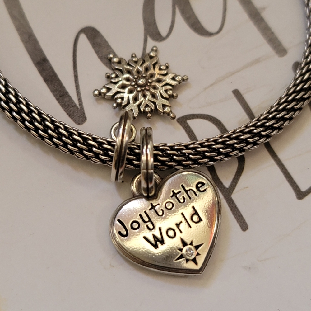 Joy to the world Brighton bracelet with charms - Picture 7 of 7